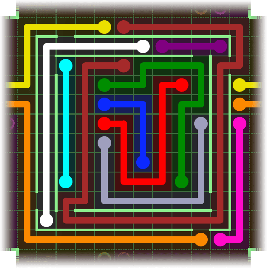 Flow Free Warps 2653 Solution