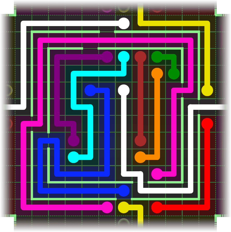 Flow Free Warps 2666 Solution