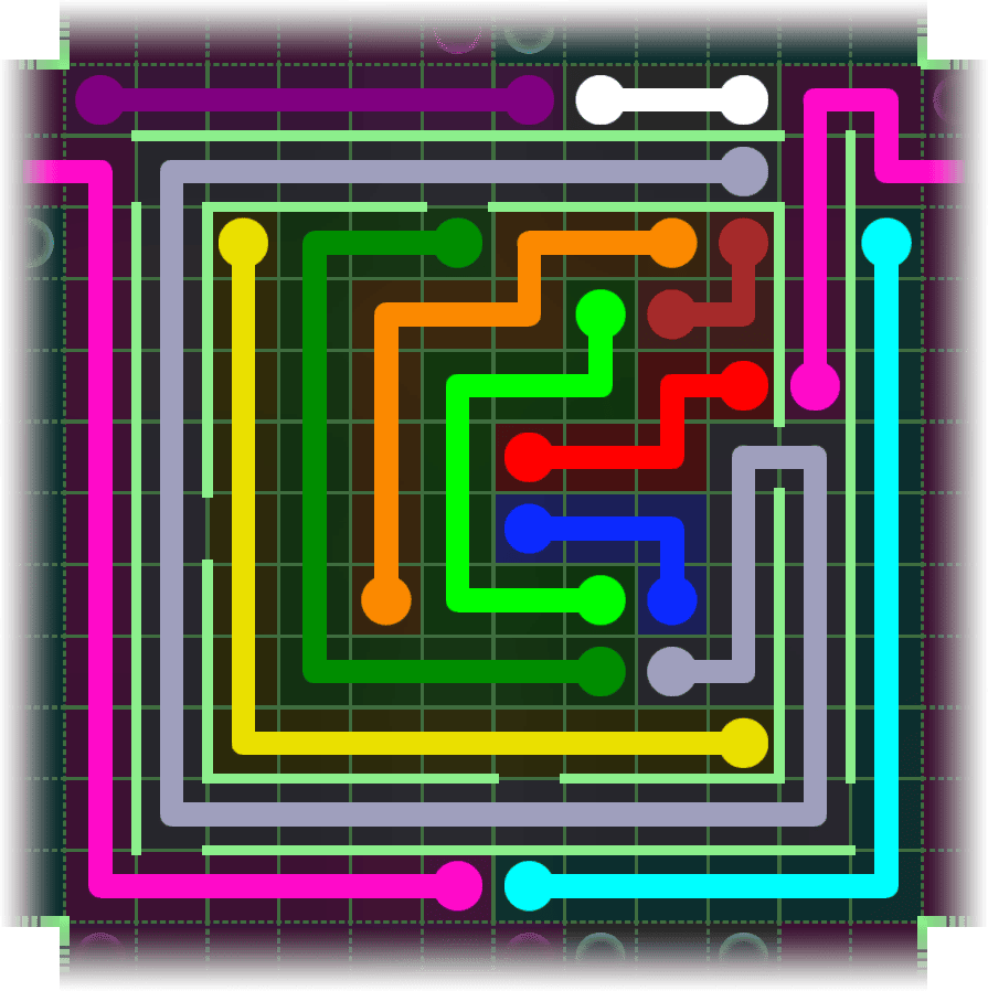 Flow Free Warps 2641 Solution
