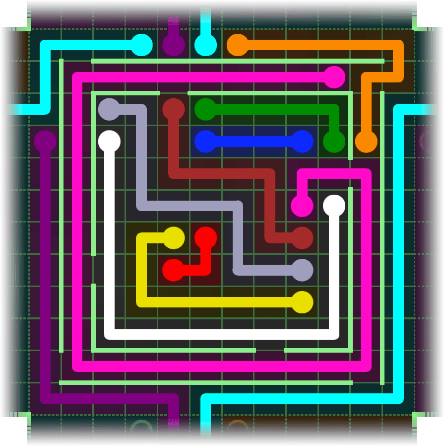 Flow Free Warps 2642 Solution