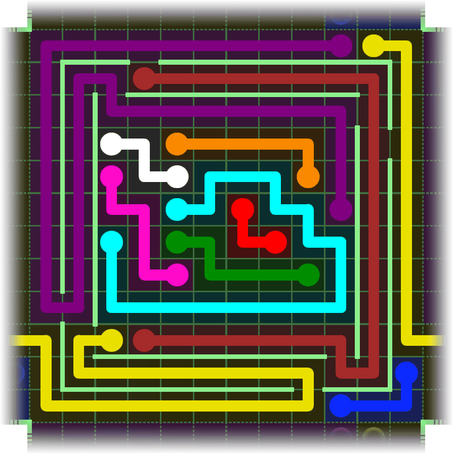 Flow Free Warps 2644 Solution