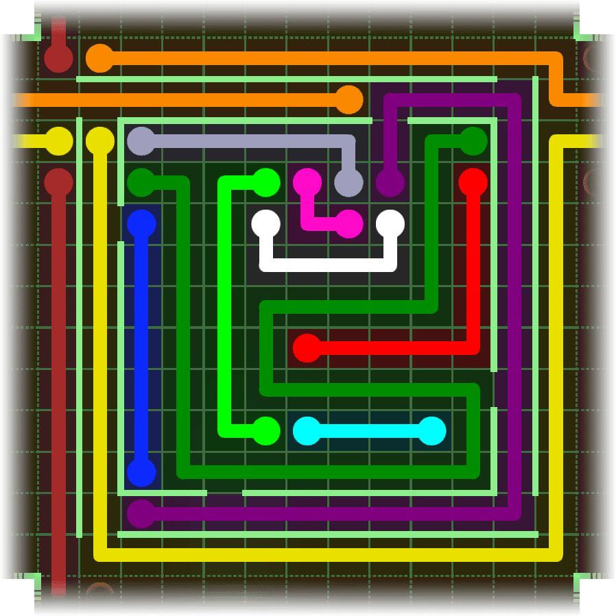 Flow Free Warps 2671 Solution