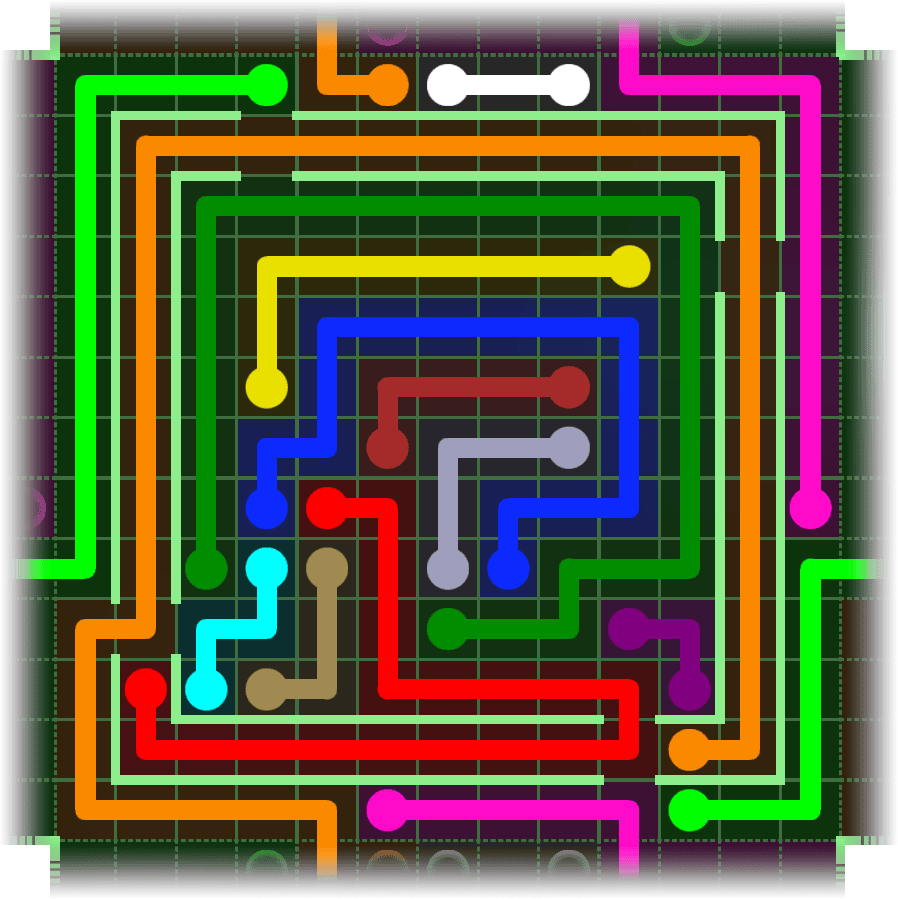 Flow Free Warps 2685 Solution