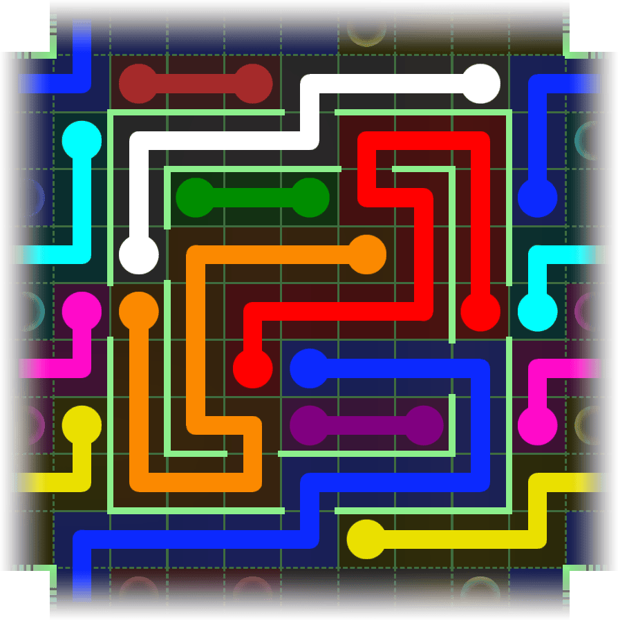 Flow Free Warps 2565 Solution