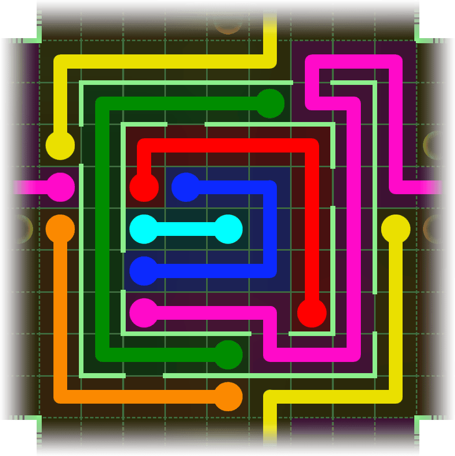 Flow Free Warps 2567 Solution