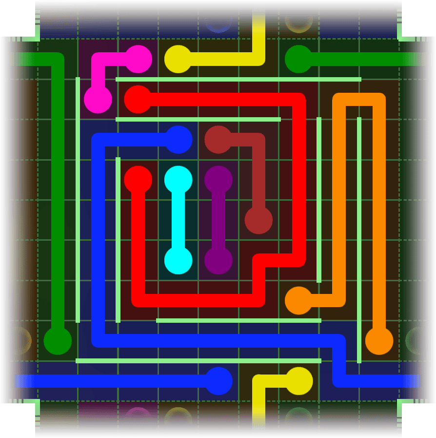 Flow Free Warps 2569 Solution