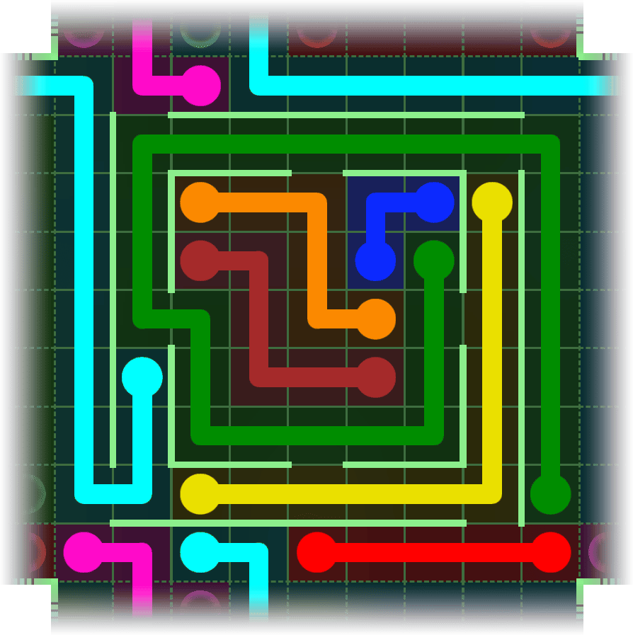 Flow Free Warps 2576 Solution