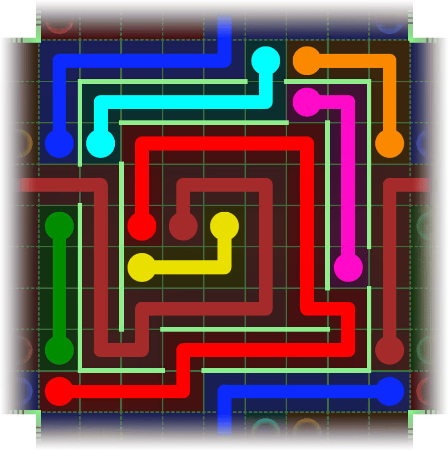 Flow Free Warps 2559 Solution