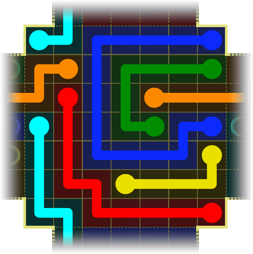 Flow Free Warps 4247 Solution