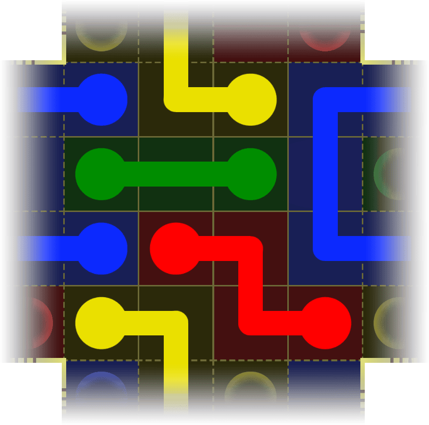 Flow Free Warps 4064 Solution