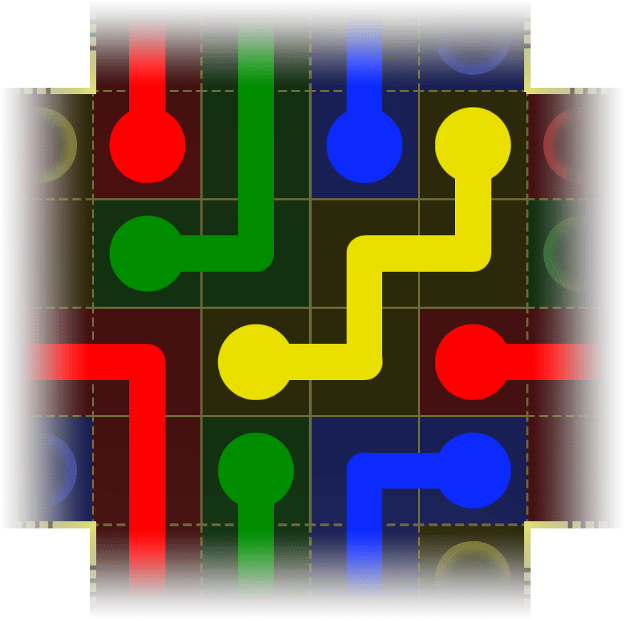 Flow Free Warps 4052 Solution