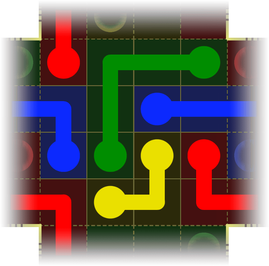 Flow Free Warps 4072 Solution