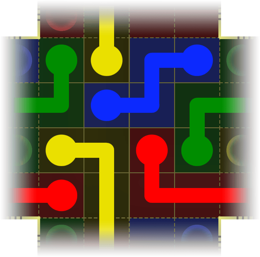 Flow Free Warps 4077 Solution