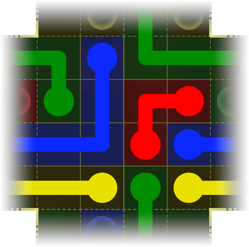 Flow Free Warps 4053 Solution
