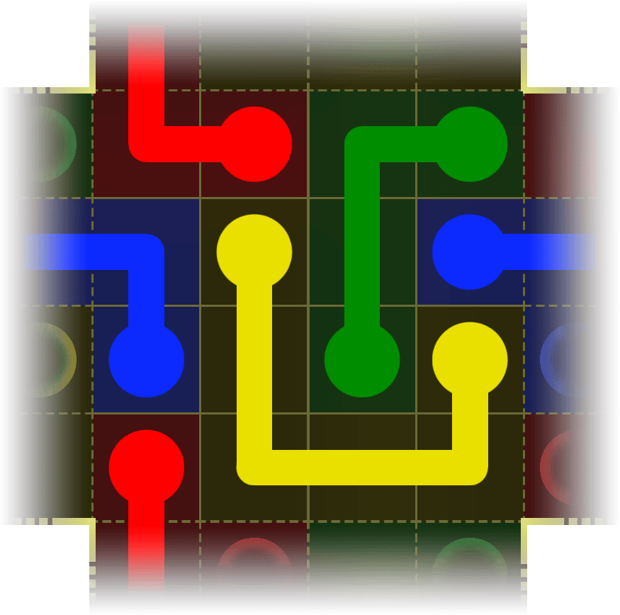 Flow Free Warps 4054 Solution