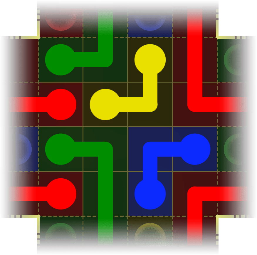 Flow Free Warps 4055 Solution