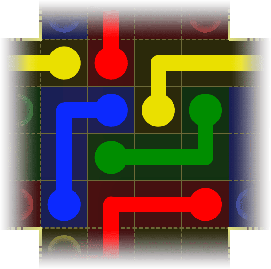 Flow Free Warps 4056 Solution