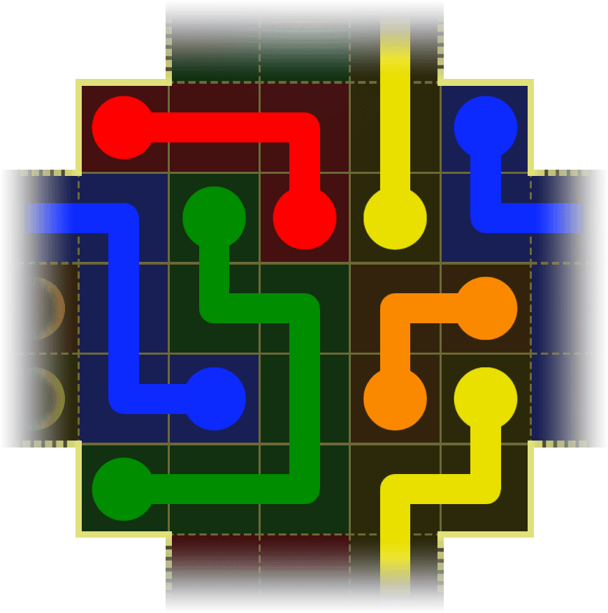 Flow Free Warps 4086 Solution
