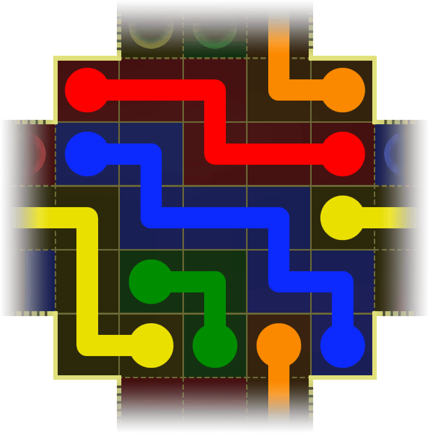 Flow Free Warps 4097 Solution