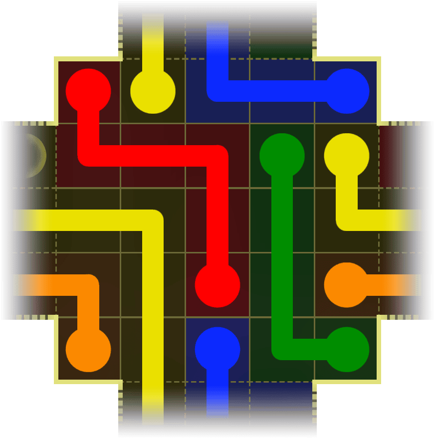 Flow Free Warps 4098 Solution