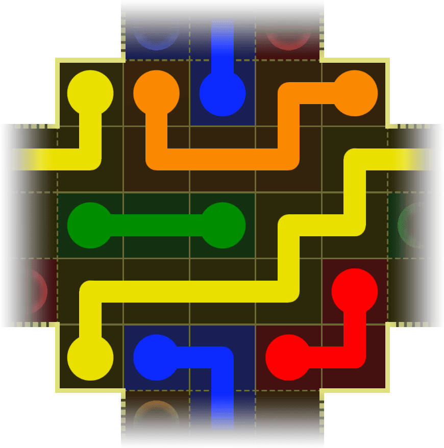 Flow Free Warps 4100 Solution