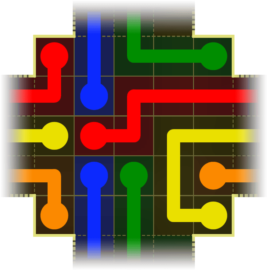 Flow Free Warps 4106 Solution