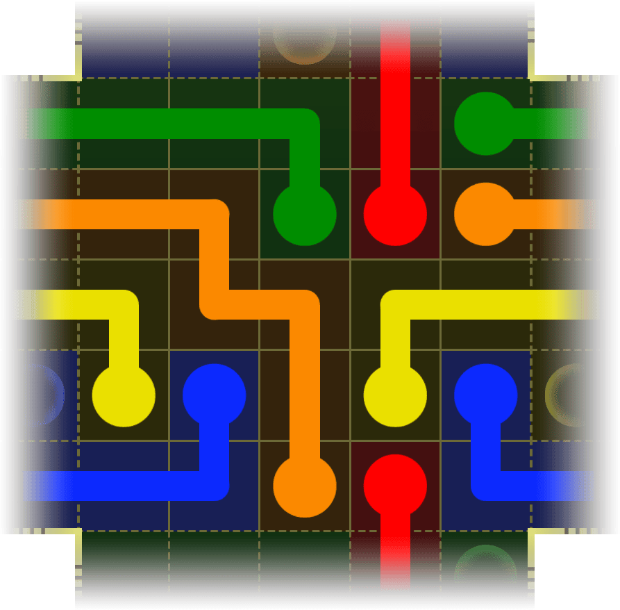 Flow Free Warps 4112 Solution