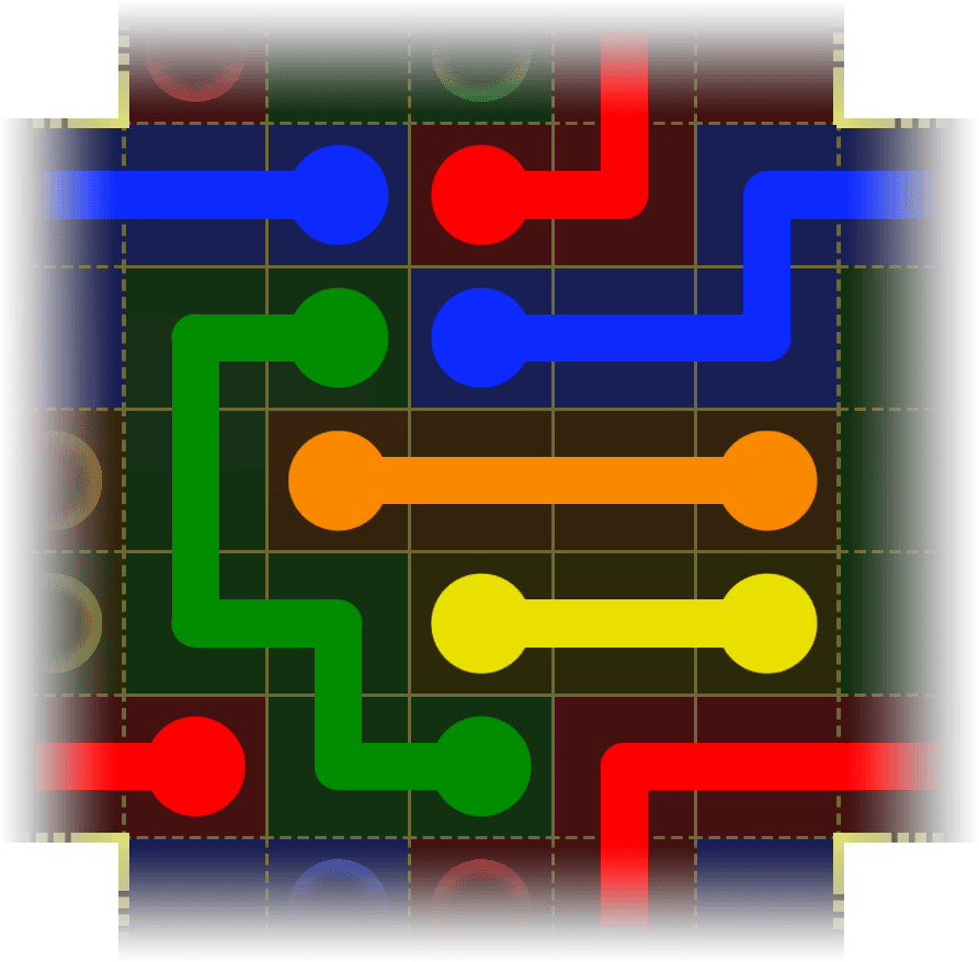 Flow Free Warps 4116 Solution