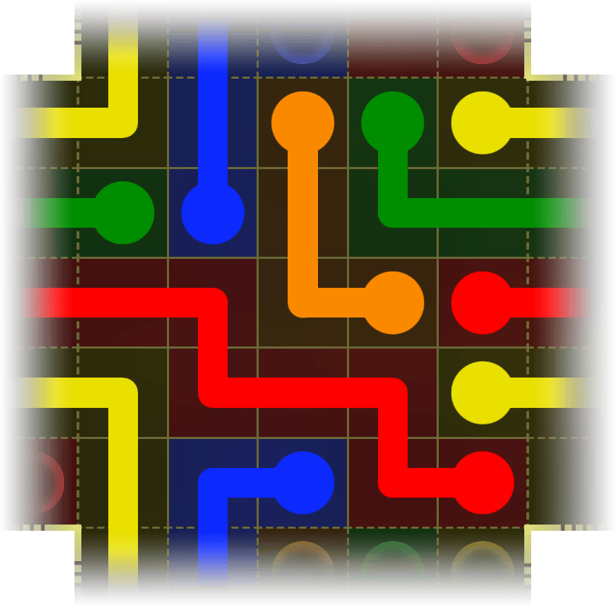 Flow Free Warps 4118 Solution