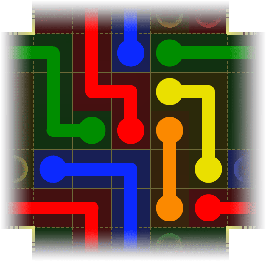 Flow Free Warps 4125 Solution