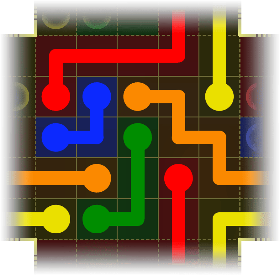 Flow Free Warps 4133 Solution