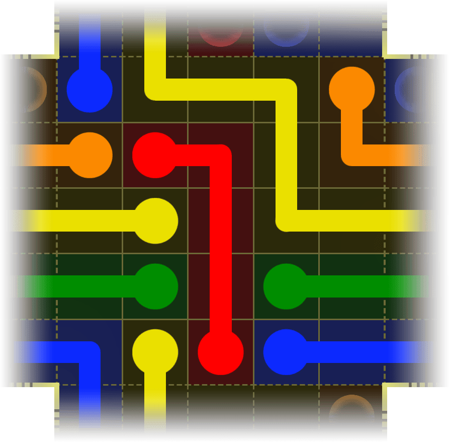 Flow Free Warps 4138 Solution