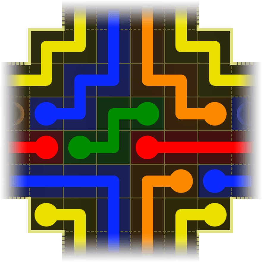 Flow Free Warps 4151 Solution