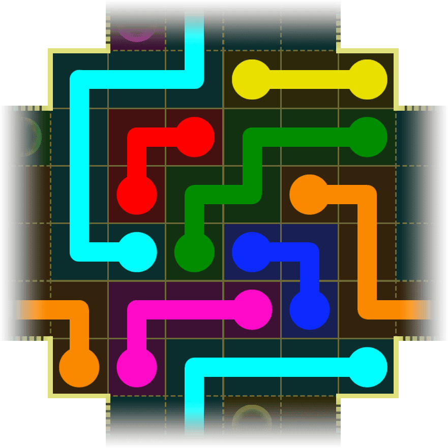 Flow Free Warps 4149 Solution