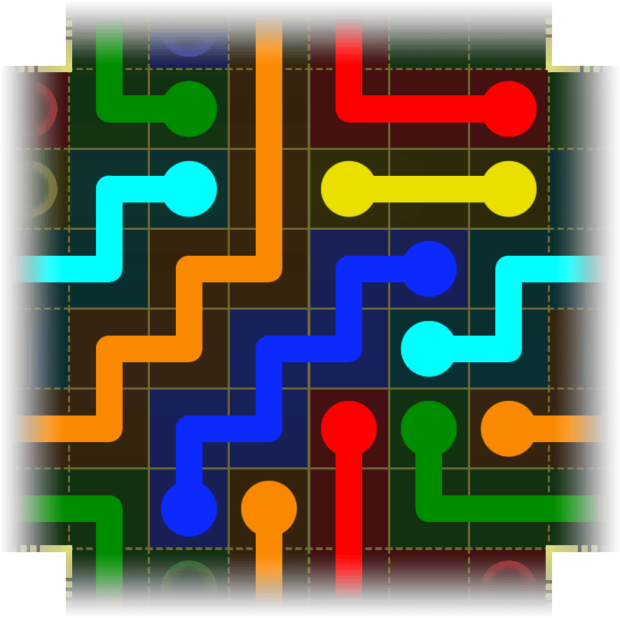 Flow Free Warps 4172 Solution