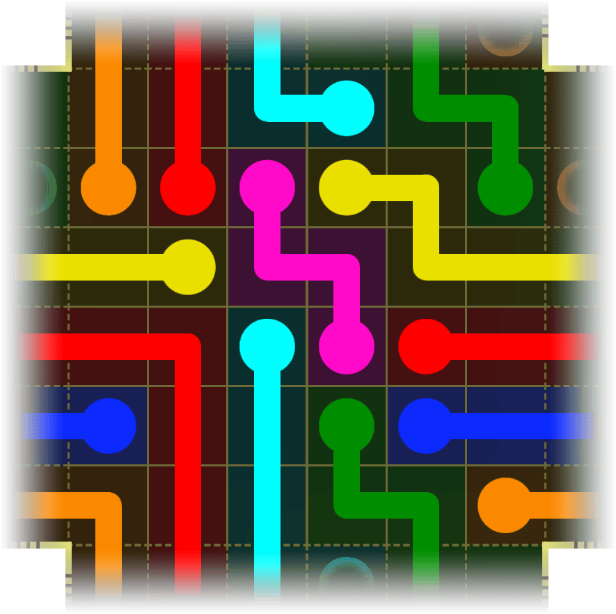 Flow Free Warps 4176 Solution