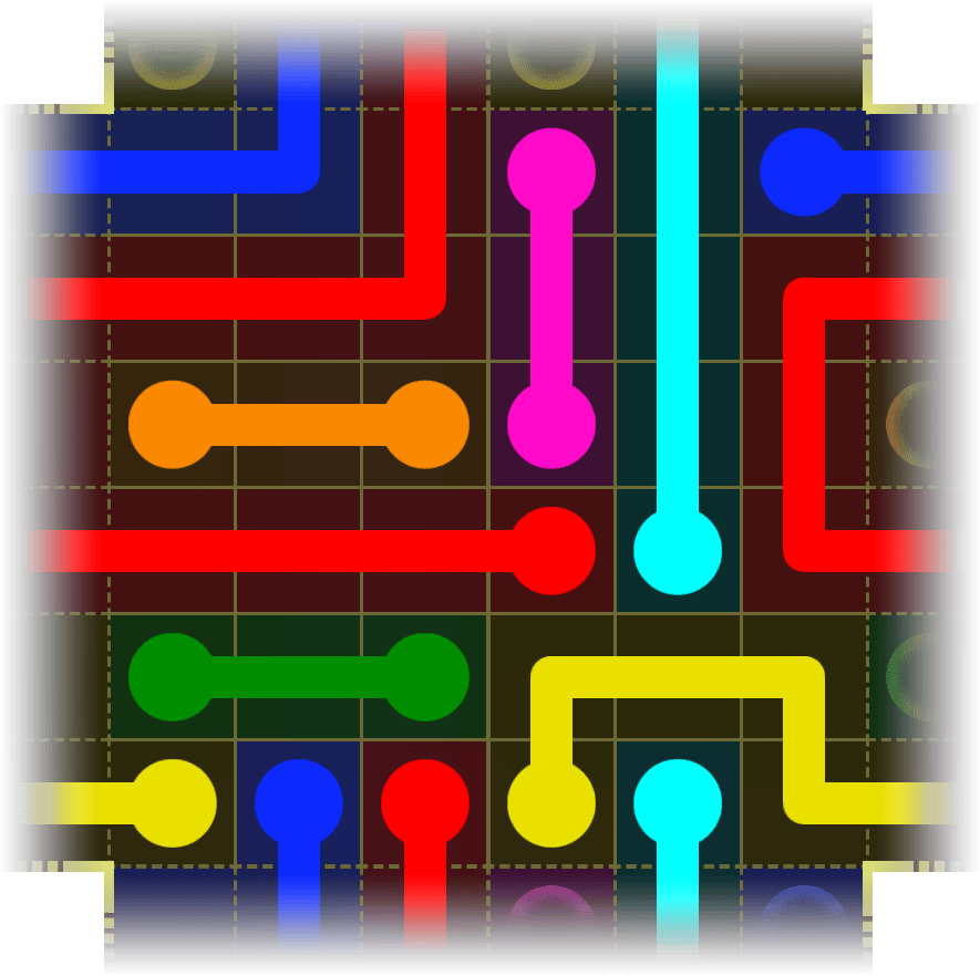 Flow Free Warps 4194 Solution