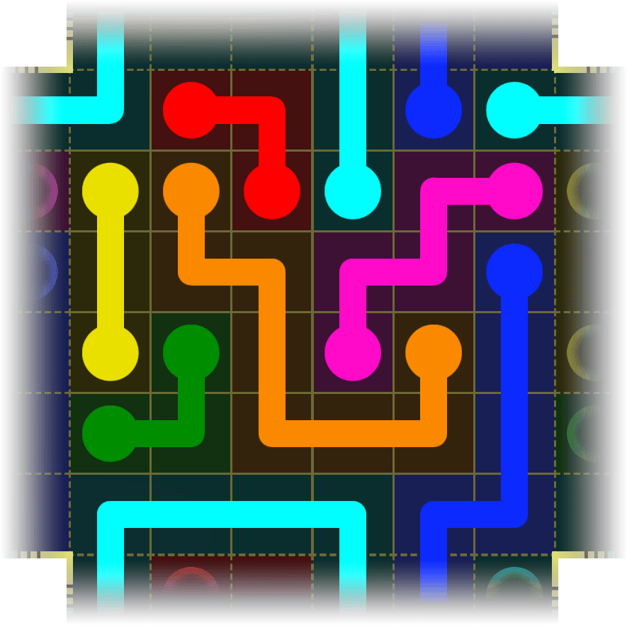 Flow Free Warps 4195 Solution