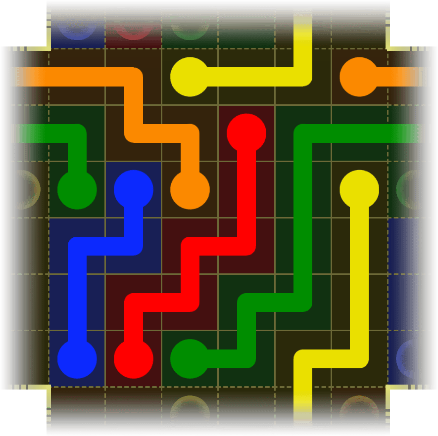 Flow Free Warps 4196 Solution