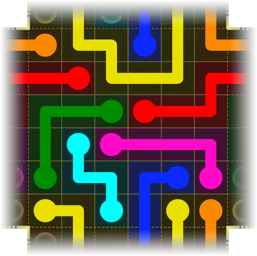 Flow Free Warps 4198 Solution