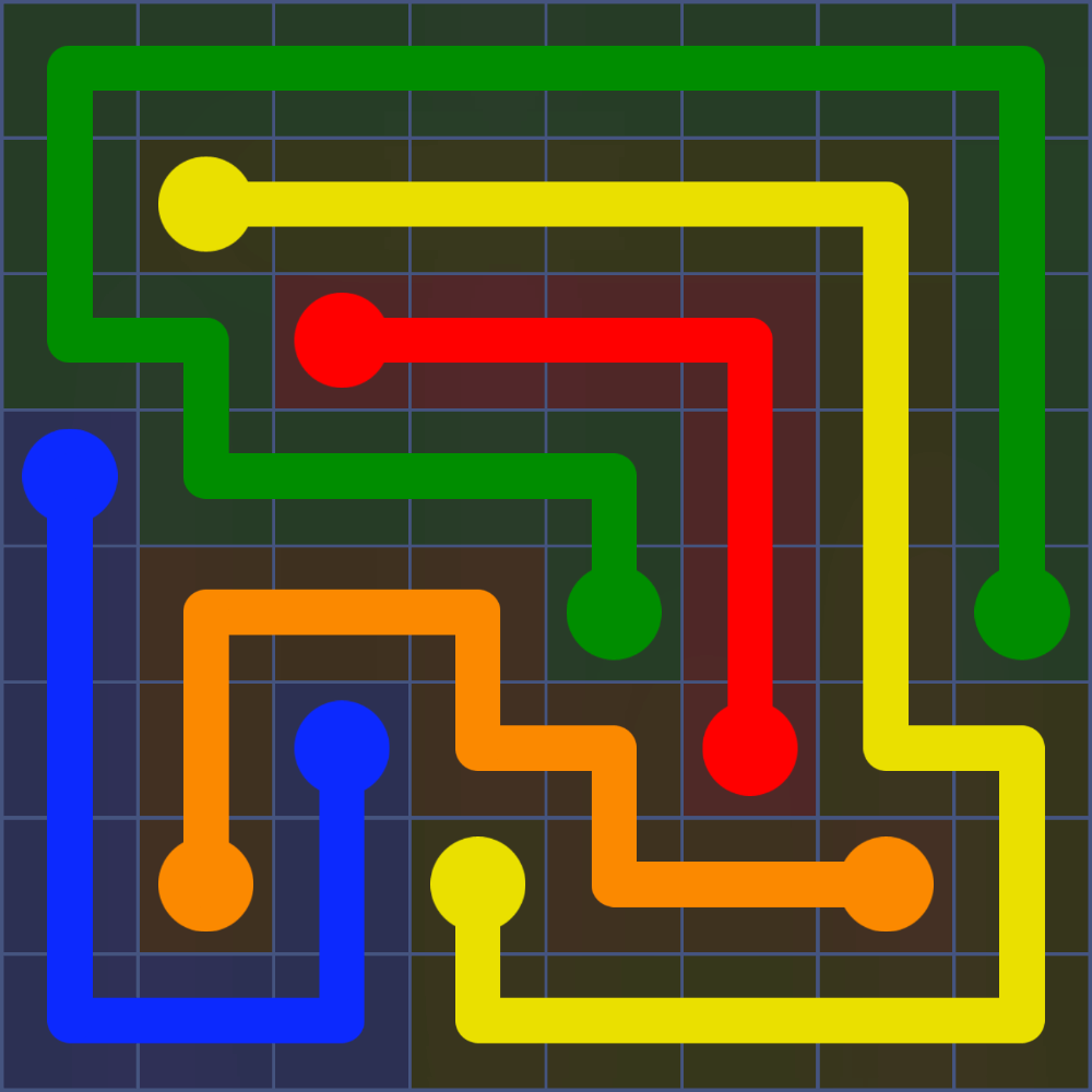 Flow Free 4922 Solution