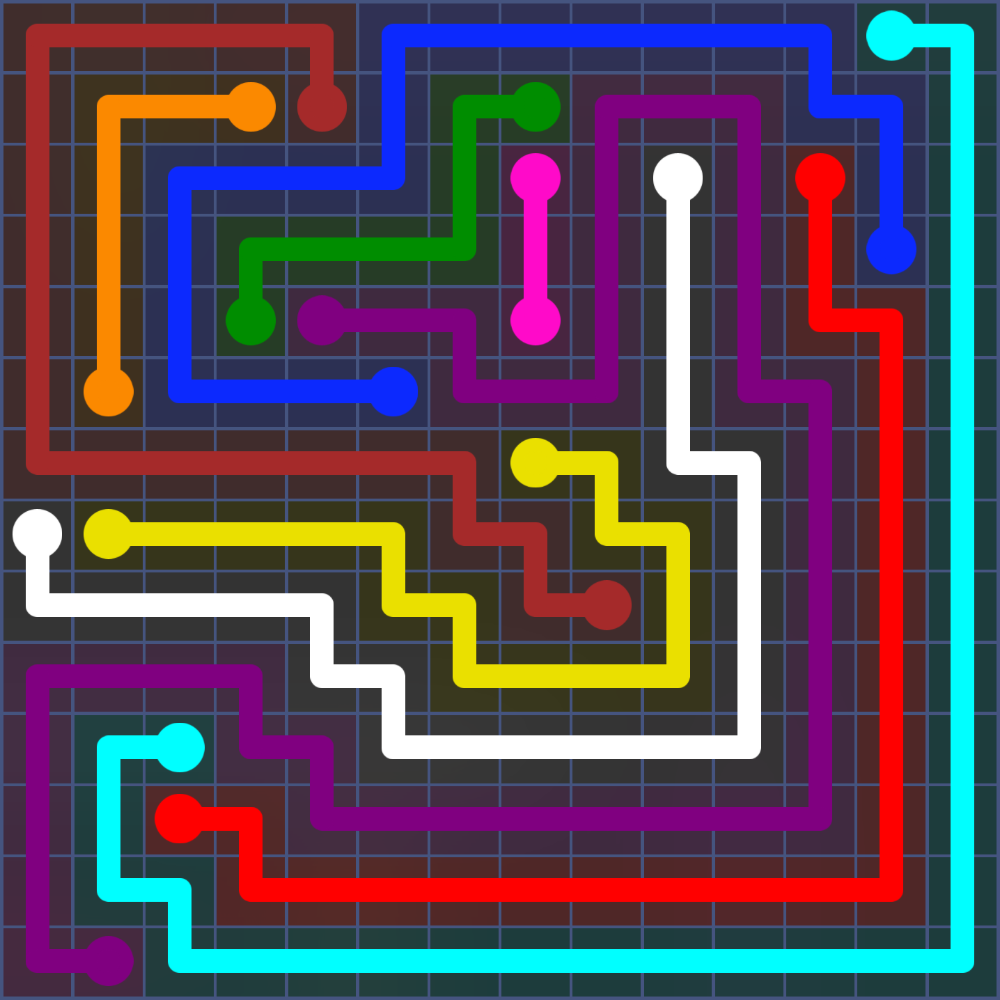 Flow Free 5228 Solution