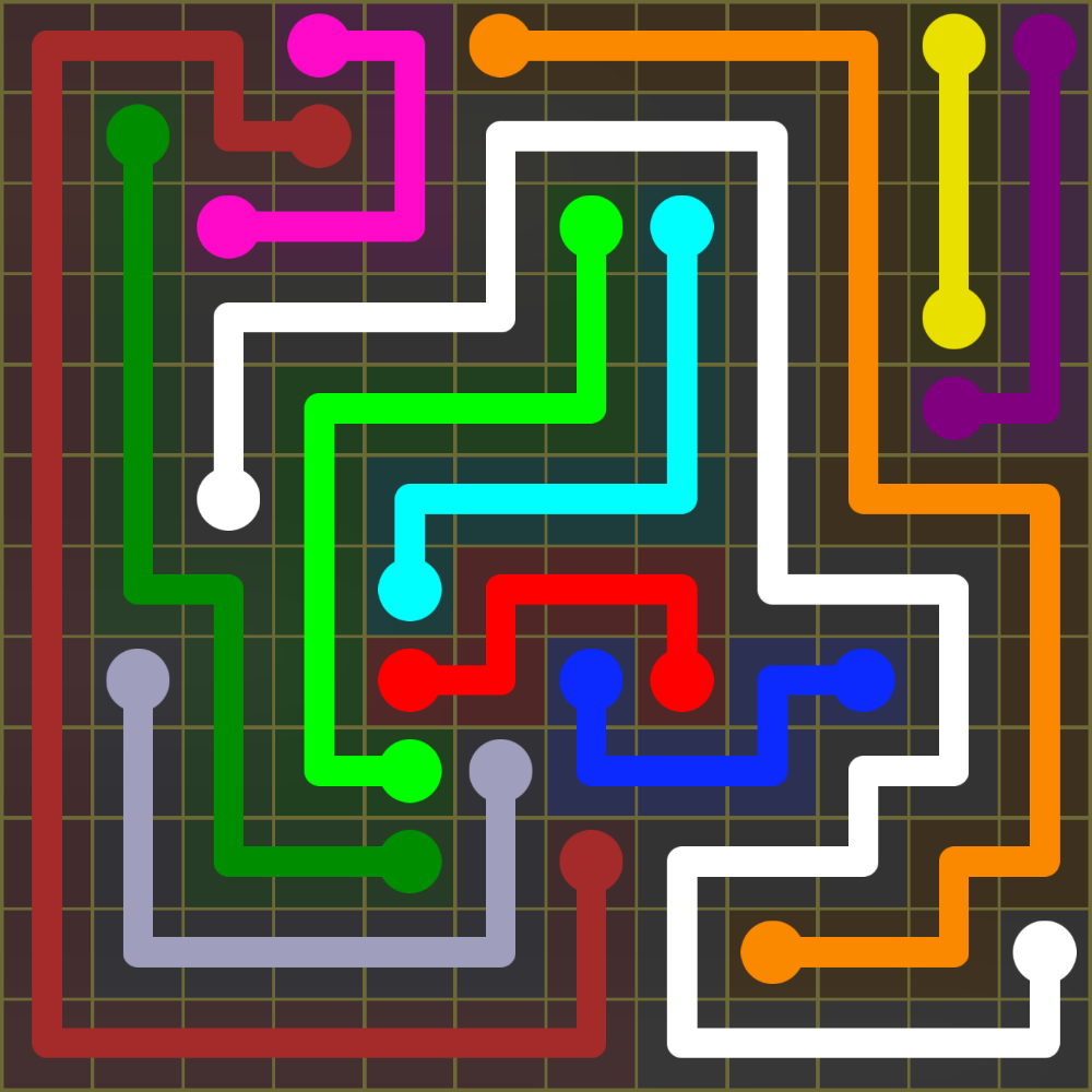 Flow Free 1511 Solution