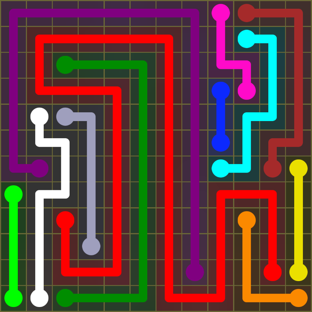 Flow Free 1516 Solution