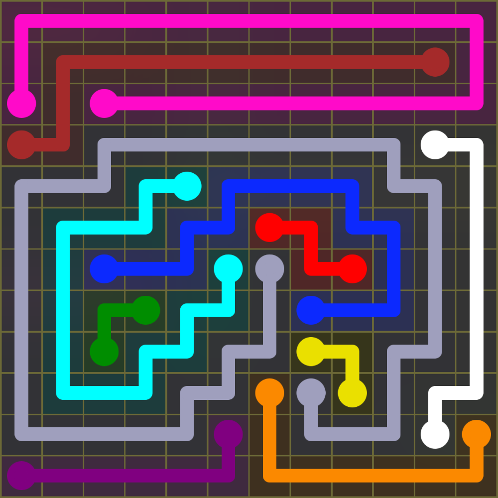 Flow Free 1521 Solution