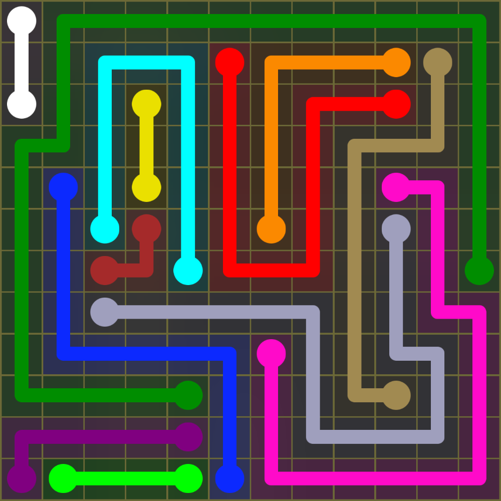 Flow Free 1568 Solution