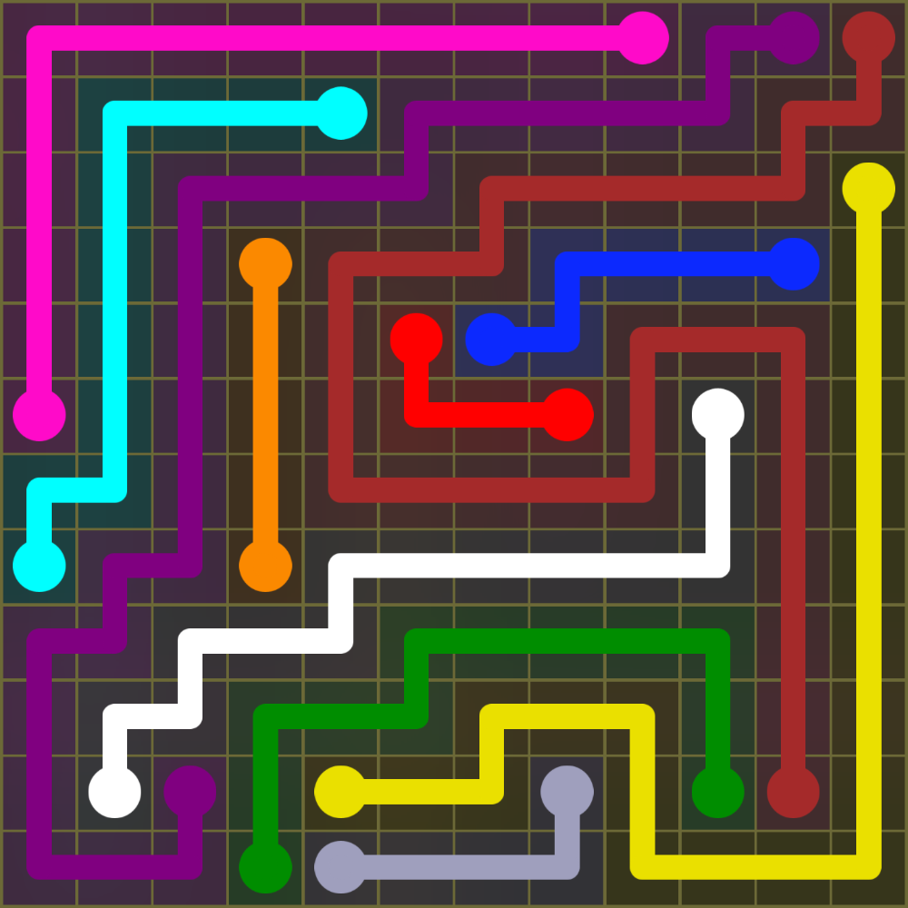 Flow Free 1613 Solution