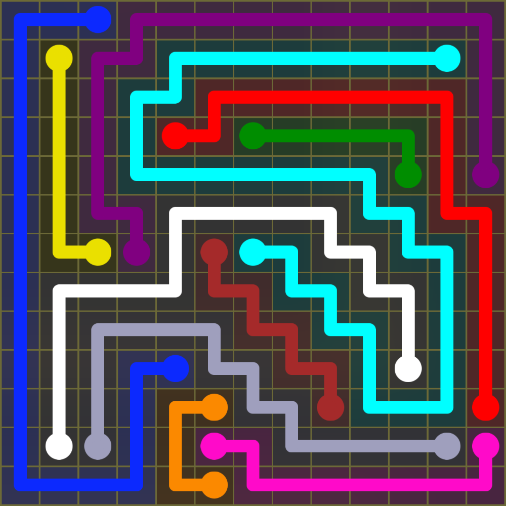 Flow Free 1675 Solution