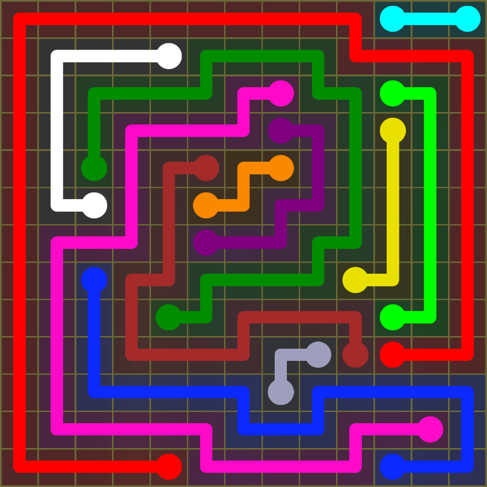 Flow Free 1783 Solution