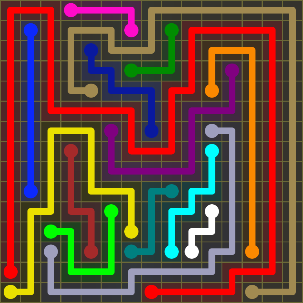Flow Free 1979 Solution